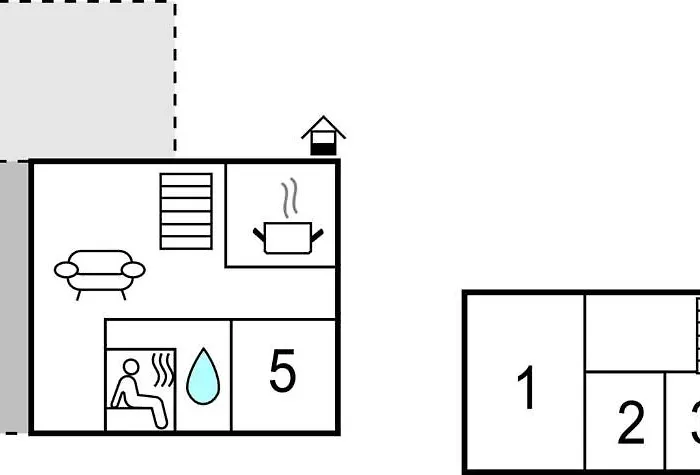 Pet Friendly In With Sauna Сasa de vacaciones